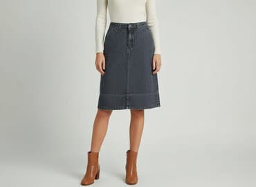 spodenko spódniczka jeans: Spódnica damska, rozmiar XS — 6