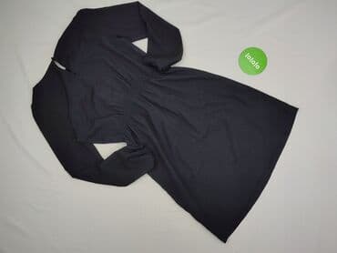 czarna sukienka i kozaki: Sukienka damska, rozmiar S — 4