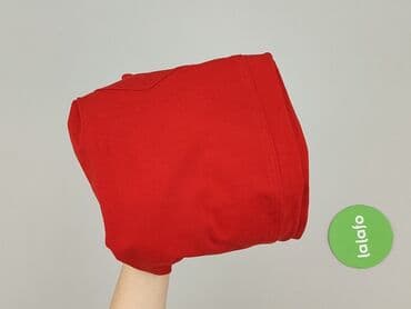 czerwone legginsy z wysokim stanem: Legginsy rozmiar S — 6