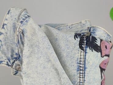 bluzki bershka: Bershka, Kurtka jeansowa damska, rozmiar XS — 6