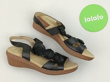 crocs czarne ccc: Sandały damskie, 39 — 4