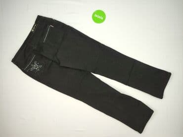 jeansy elastyczne damskie: Spodnie materiałowe damskie, rozmiar L — 3