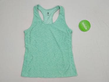 granatowe dresy h: H&M Sport, Top damski, rozmiar M — 2