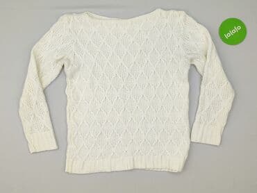 ażurowy sweter na szydełku: Sweter damski, rozmiar S — 3