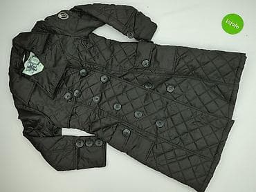 pikowane kozaki: Used, Płaszcz damski, rozmiar M — 2