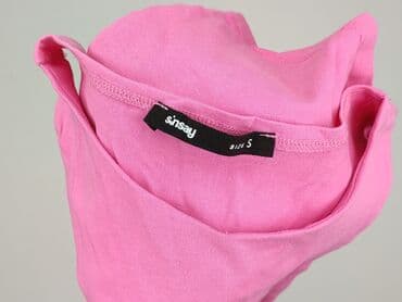 bluzki róża: Sinsay, Top damski, rozmiar S — 5