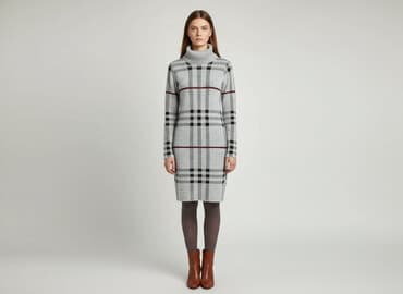 długi sweter z golfem sukienka: Women`s dress, size S — 1