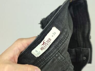 krótkie spodenki niski stan: Hollister, Szorty damskie, rozmiar 2XS — 4