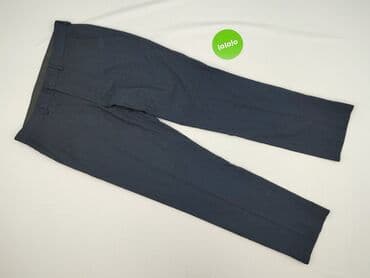 czarne spodnie z wysokim stanem reserved: Tu, Spodnie garniturowe dla mężczyzn, L — 2