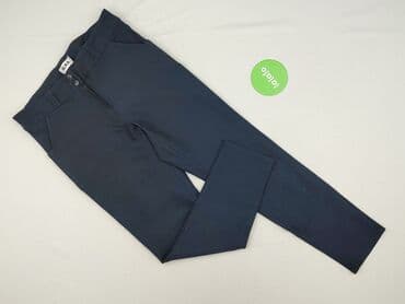 szerokie spodnie lata 90: Spodnie materiałowe damskie, L — 2