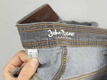 czarne jeansy pull: John Baner, Jeansy damskie, rozmiar M — 4