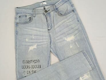 sandałki terre: Spodnie jeansowe, Pepco, 14 lat, 164, stan - Bardzo dobry — 1