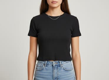 body damskie cropp: Cropp, T-shirt damski, rozmiar M — 8