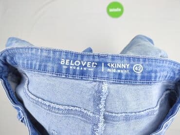 reserved jeansy dzwony: Jeansy damskie, rozmiar XL — 4