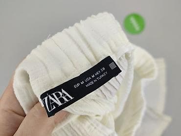 buty go: Zara, Spodnie materiałowe damskie, rozmiar M — 4