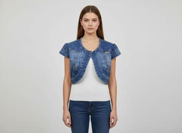 sukienka z bolerkiem: Reserved, Marynarka damska, rozmiar S — 6