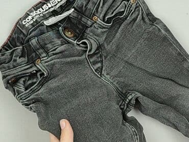 grubosc rajstop w den: Spodnie jeansowe, H&M, 12-18 miesięcy, stan - Idealny — 6