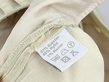 biale spodnie materialowe: Solar, Spodnie materiałowe damskie, rozmiar L — 5