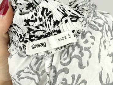 krótkie spodenki i nogi z cellulitem: Sinsay, Szorty damskie, rozmiar S — 5