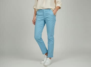 chinosy damskie reserved: Reserved, Spodnie materiałowe damskie, rozmiar L — 7