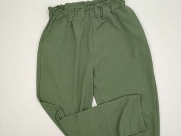 spodnie spadochrony czarne: Spodnie materiałowe damskie, rozmiar S — 1