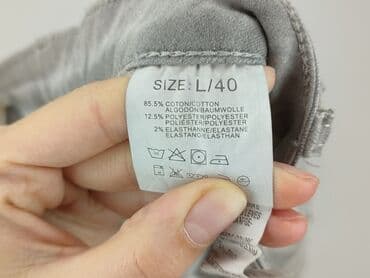 szerokie spodnie hello kitty: Jeansy damskie, rozmiar L — 6