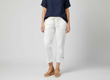 spodnie cargo damskie new yorker: Red Herring, Spodnie 3/4 damskie, rozmiar M — 6