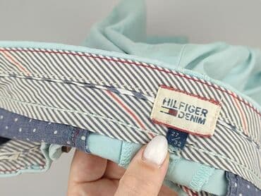 trampki biale tommy hilfiger: Hilfiger Denim, Spodnie materiałowe damskie, rozmiar S — 4