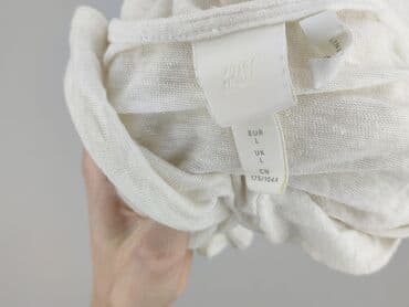 srebrny top h m: H&M, Bluzka damska, L — 5
