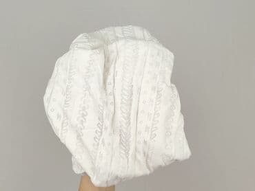 bluzka z baskinką biała: Women's blouse, size S — 6