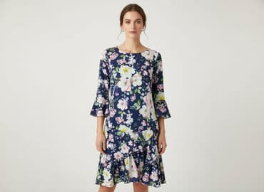 sukienki na wesele rozkloszowane allegro: Sukienka damska, rozmiar M — 1