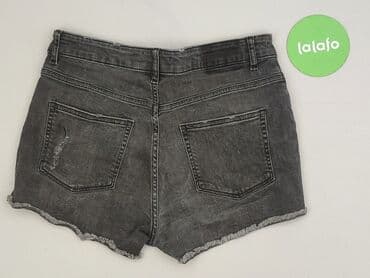 hm krótkie spodenki czarne: H&M, Szorty damskie, rozmiar M — 3