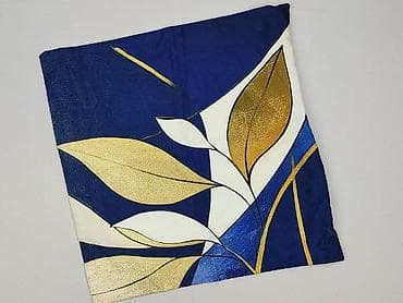 rozne rzeczy: Poszewka dekoracyjna na poduszkę 45x45 cm - Wzór: liście w odcieniach — 1