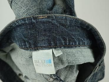 pull and bear mom fit jeans: Niebieski Księżyc, Spódnica damska, rozmiar M — 4