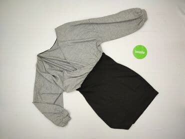 reserved czarna sukienka z bufiastymi rękawami: Reserved, Sukienka damska, rozmiar S — 4