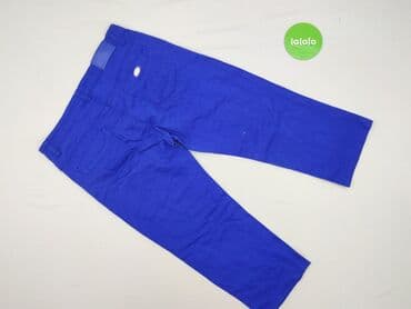Material trousers for women, size 2XL (EU 44) — 3