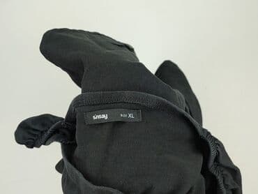 czarna sukienka z długim rękawem sinsay: Sinsay, Sukienka damska, rozmiar XL — 5