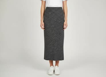 plisowane spódnice szara: Spódnica damska, rozmiar M — 6