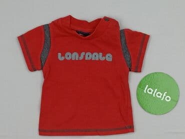 krótkie spodenki niemowlęce 74: T-shirt, 1-3 months, condition - Perfect — 2