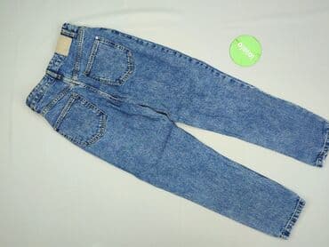 jasne dżinsy z wysokim stanem: Sinsay, Jeansy damskie, rozmiar XS — 3