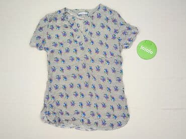 bluzki w paski krótki rękaw: Bluzka damska, rozmiar S — 3