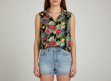 bluzka hawajska damska: Cropp, Bluzka damska, rozmiar S — 6