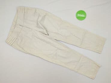 jasne buty: Spodnie materiałowe damskie, rozmiar M — 2