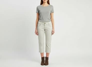 silesia sklepy z dżinsami: Spodnie 3/4 damskie, rozmiar S — 6