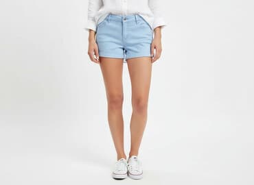 krótkie spodenki różowe: Szorty damskie, rozmiar S — 8