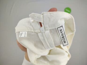 Trousers: RAINBOW, Material trousers for women, M — 5