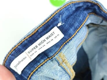 dżinsy z wysokim stanem duże rozmiary: Jeansy damskie, rozmiar S — 4