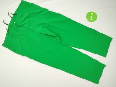 legginsy welurowe push up allegro: Spodnie materiałowe damskie, L — 2