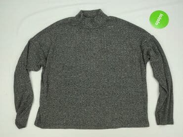 sweter damski plus size: Golf damski, 4XL — 2