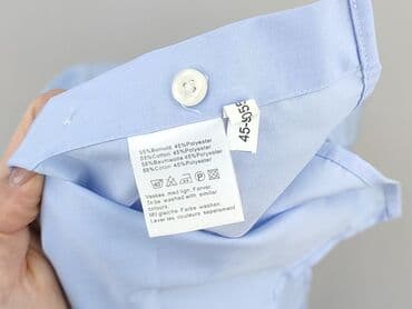 koszula niebieska hm: Koszulа dla mężczyzn, rozmiar M — 6